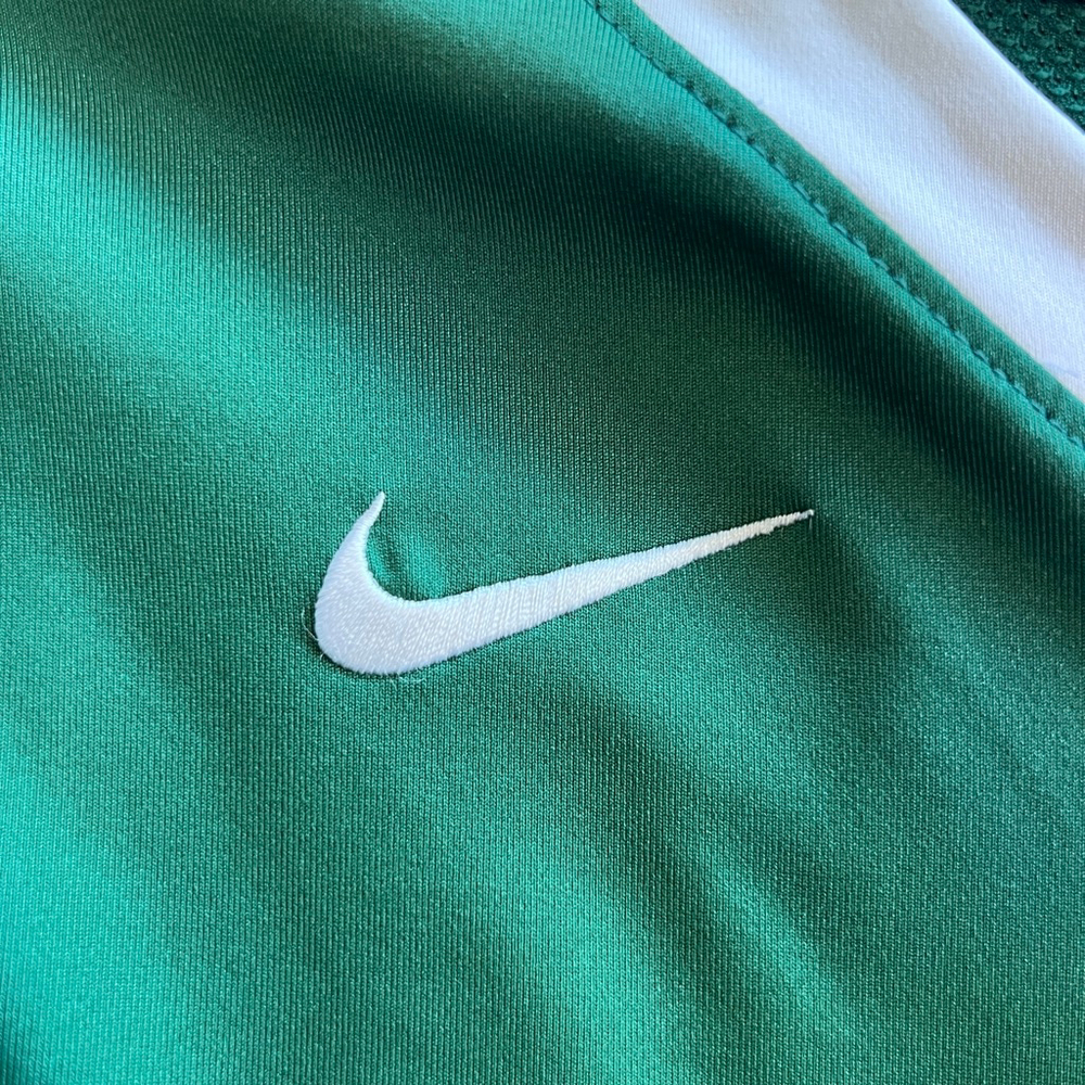 Nike Green & White Long Sleeve Athletic Jersey Size Large (b2) - Picture 6 of 6